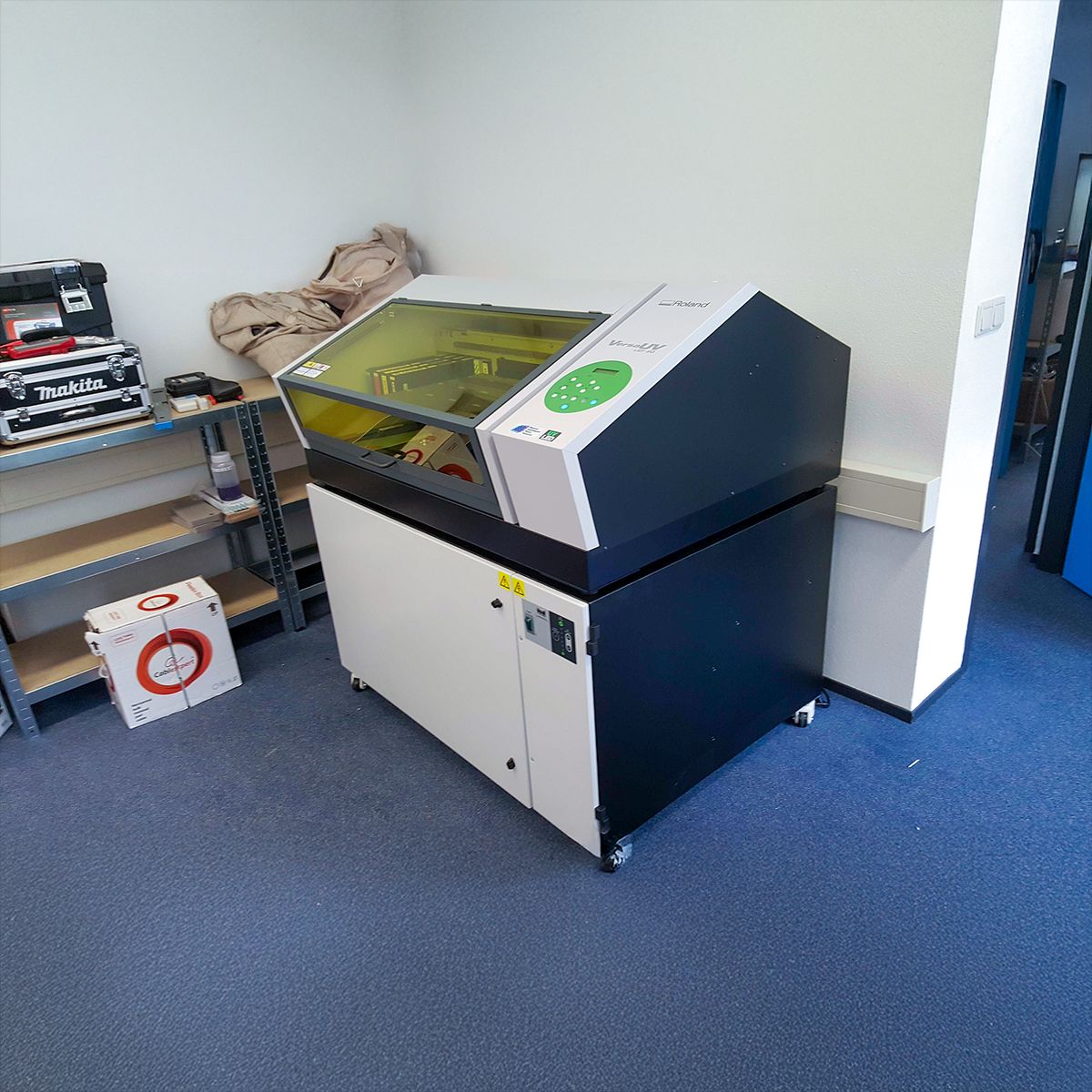 Our first Roland UV printer