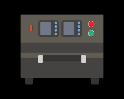 The sublimation oven at Printeers