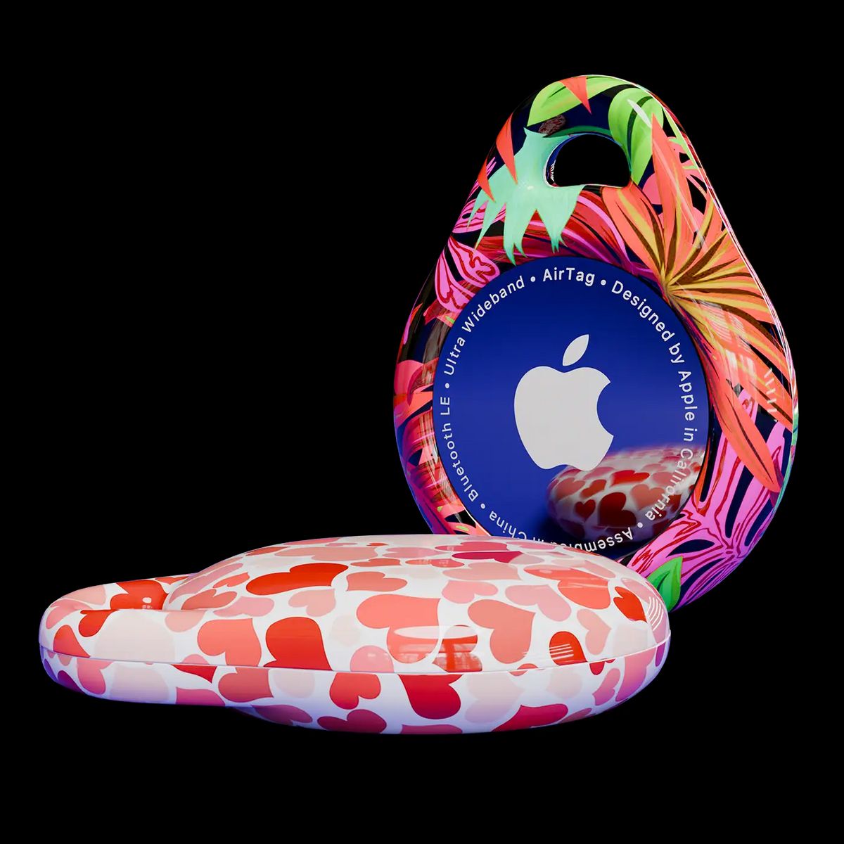 A fully printed AirTag case