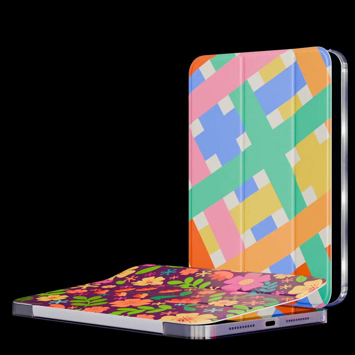 iPad smart cases in custom printed designs