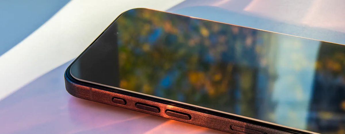 Tempered glass screen protector in everyday use