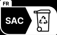 French recycling symbol for plastic bags