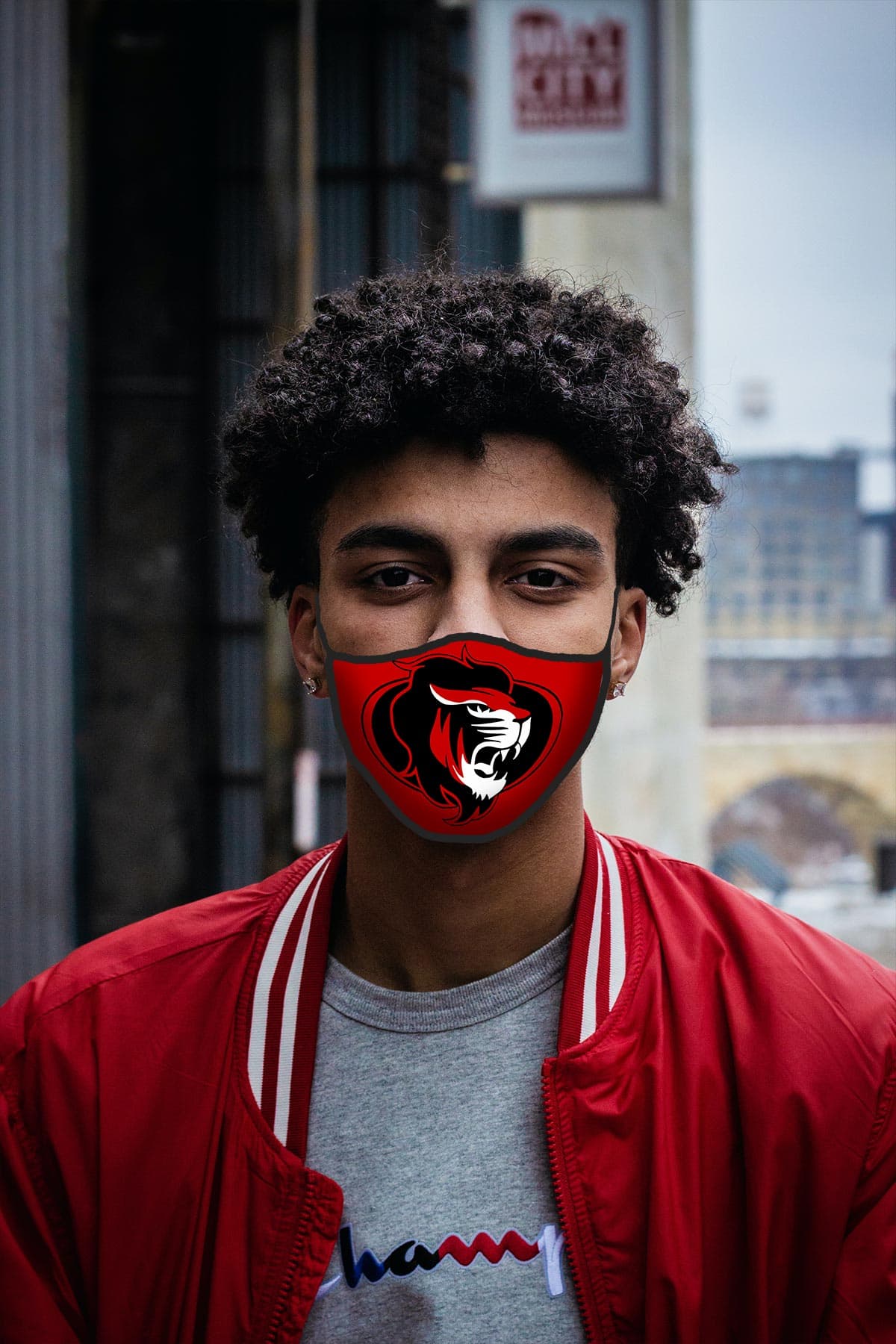 Face mask with your favourite sports team logo