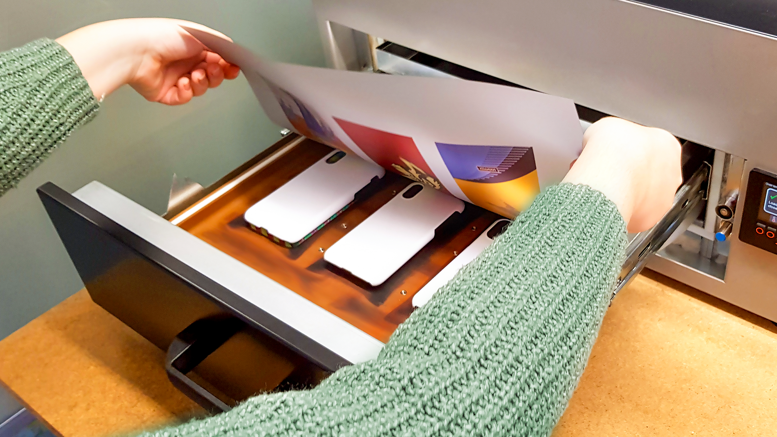 Phone case printing – Film sublimation