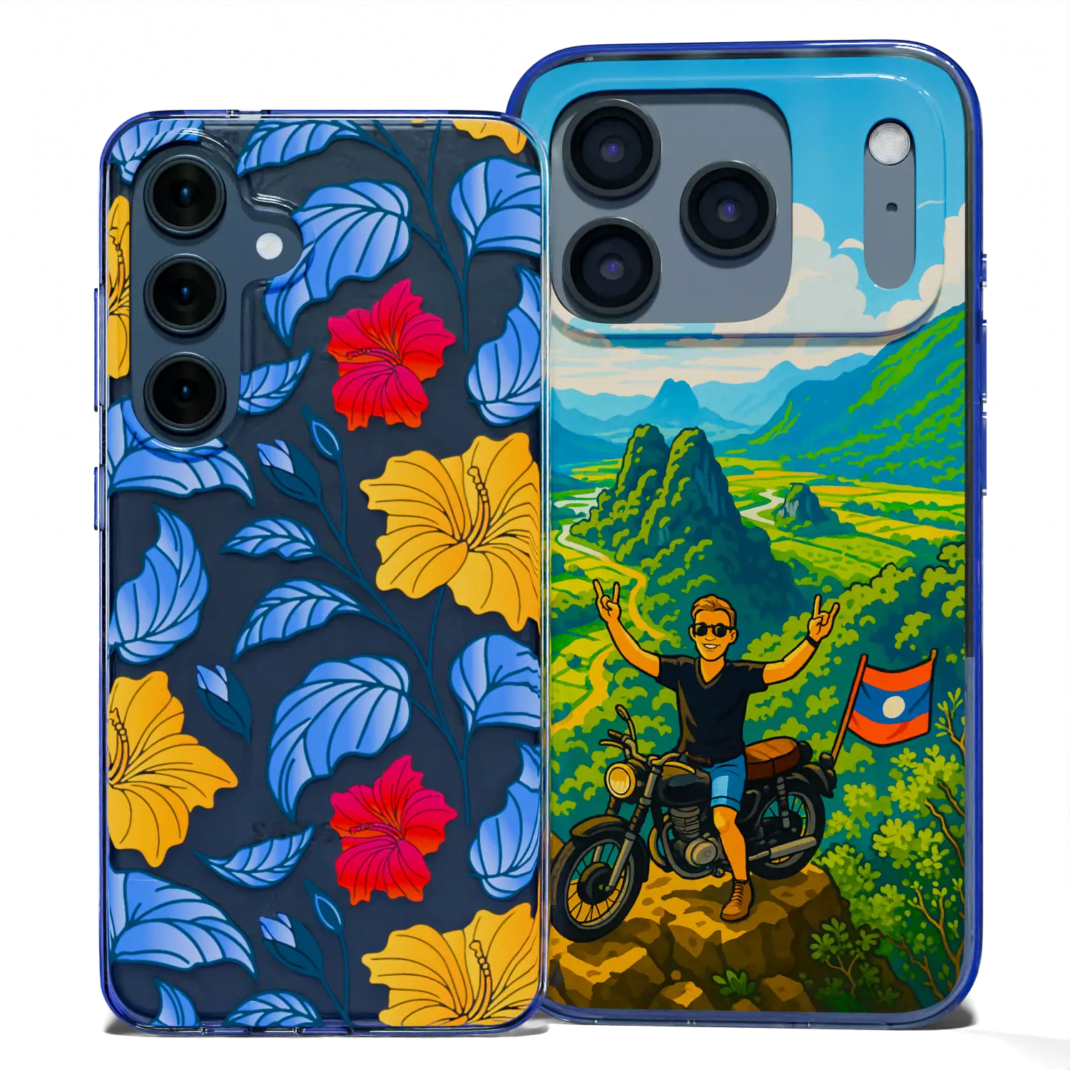 Back printed soft cases