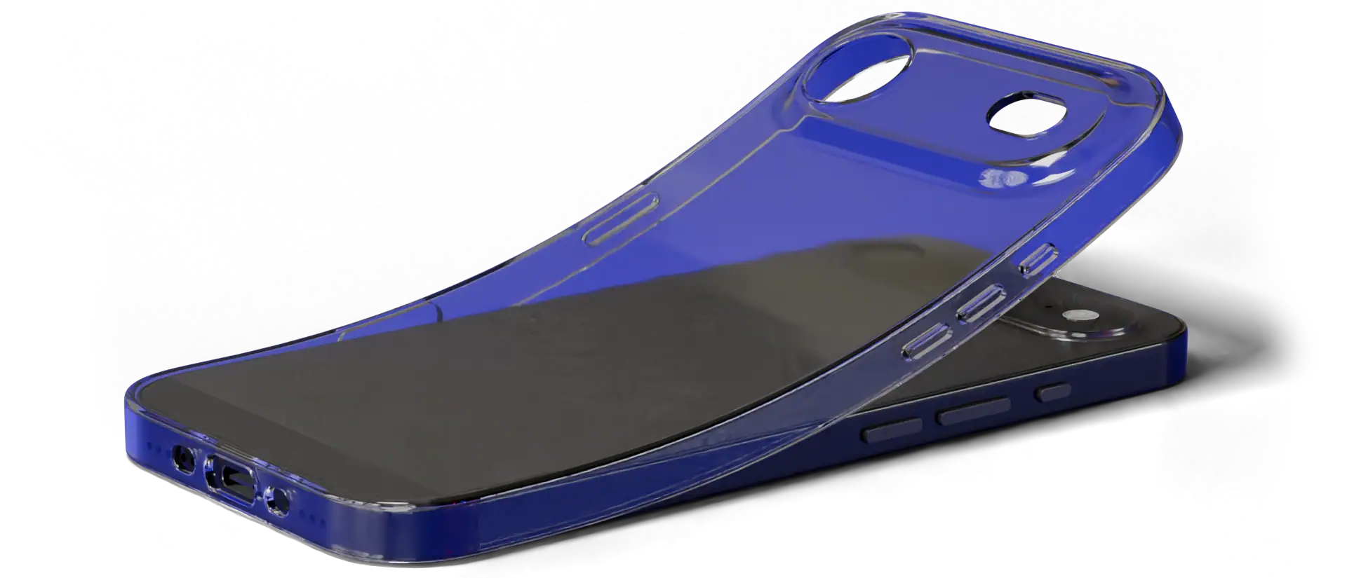 Bent soft case